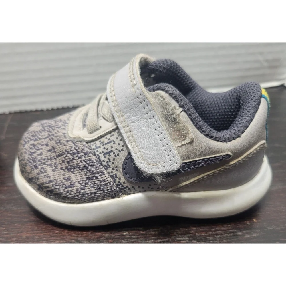 Nike Flex Contact Grey Running Shoes - Baby Toddler Size 4c (917935-008)